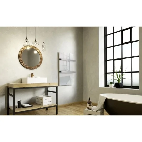 Termofol TF-LW400 Wit Glas Infrarood Handdoekdroger|Luchtreinigeronline