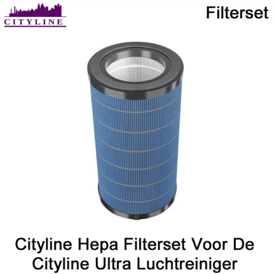Cityline Hepa Filterset Voor De Cityline Ultra Luchtreiniger|Luchtreinigeronline