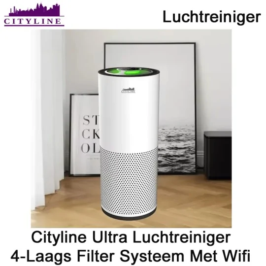 Cityline Ultra luchtreiniger met wifi|Luchtreinigeronline