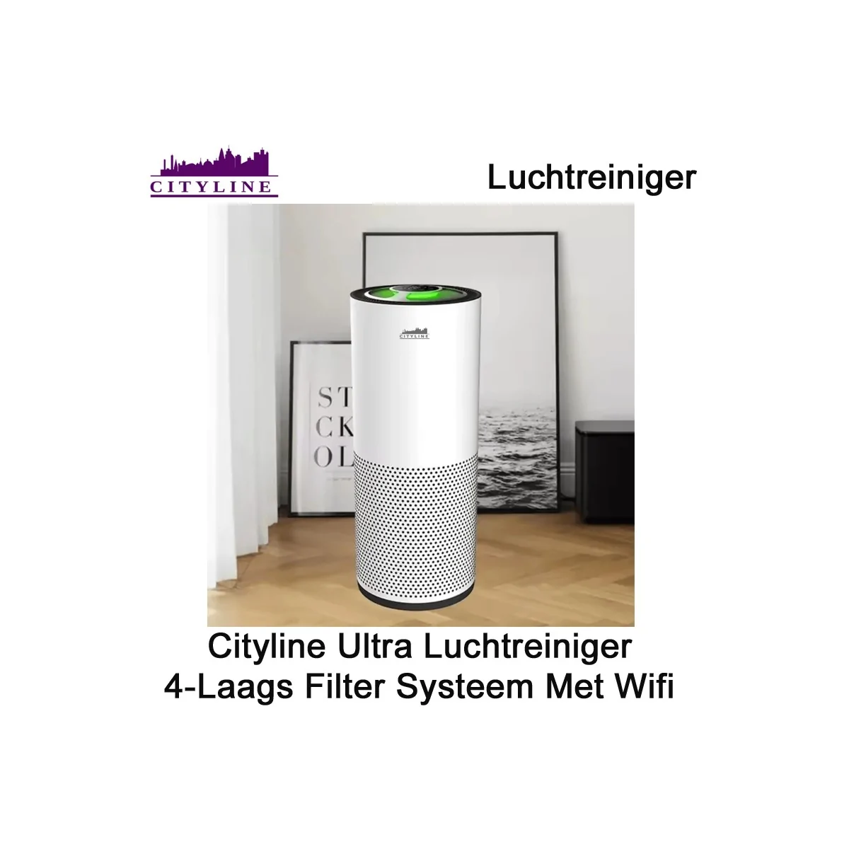 Cityline Ultra luchtreiniger met wifi|Luchtreinigeronline