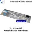 VH Milano HT 400 Watt Infrarood Paneel, 30 x 100 cm|Luchtreinigeronline
