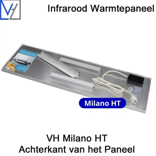 VH Milano HT 600 Watt Infrarood Paneel, 30 x 150 cm|Luchtreinigeronline