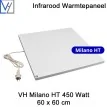VH Milano HT 450 Watt Infrarood Paneel, 60 x 60 cm|Luchtreinigeronline