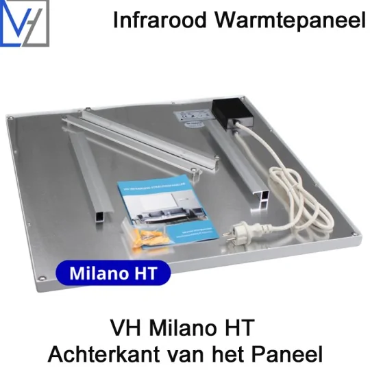 VH Milano HT 450 Watt Infrarood Paneel, 60 x 60 cm|Luchtreinigeronline