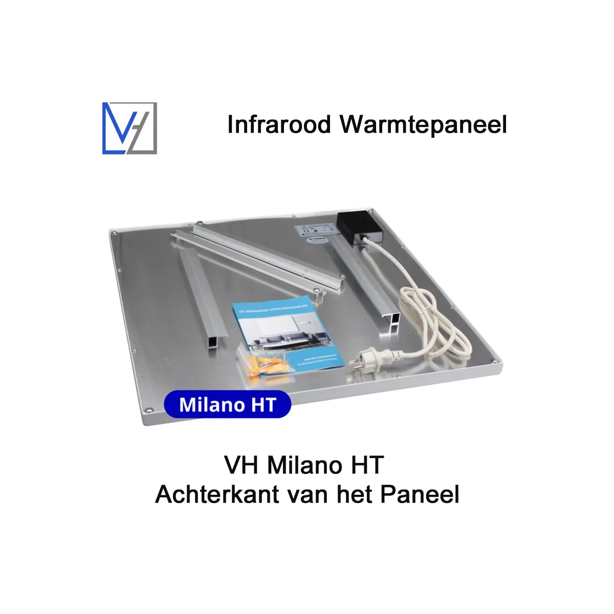 VH Milano HT 450 Watt Infrarood Paneel, 60 x 60 cm|Luchtreinigeronline