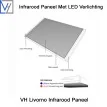 VH Livorno LED 1800 Watt infraroodpaneel 63 X 104 cm met Wifi thermostaat|Luchtreinigeronline