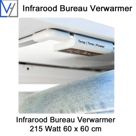 VH Infrarood Bureau Verwarmer 215 Watt - 60 x 60 cm|Luchtreinigeronline