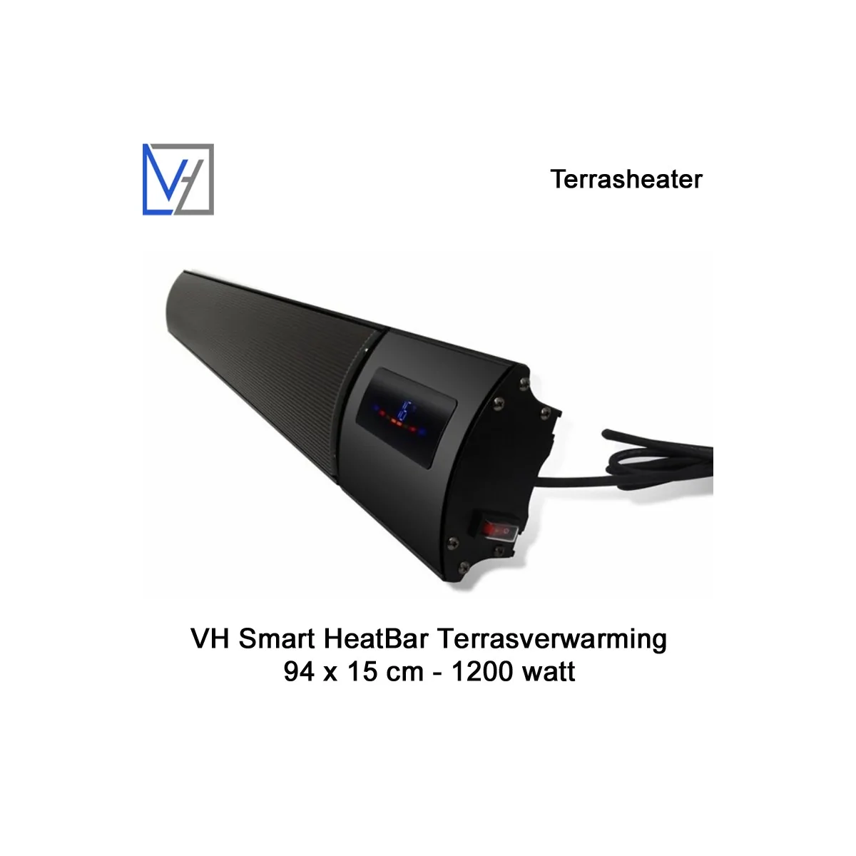 VH Smart heater 1200 Watt met Wifi en afstandsbediening|Luchtreinigeronline