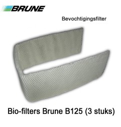 Brune Biofilters voor B125 (set van 3) | Luchtreinigeronline